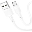 Кабель Hoco X83, USB Type-A to Micro USB, 2.4A, 1м, White (6931474770899)