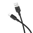 Кабель Borofone BX113 Lenny, USB Type-A to Lightning, 1м, Black (6941991115394)