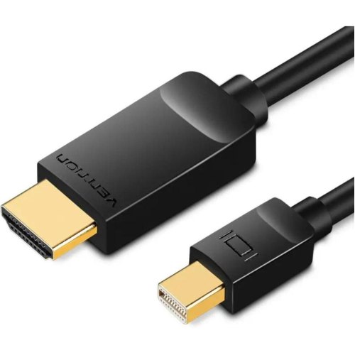 Кабель Vention, 4K Mini DisplayPort to HDMI, 1.5м, Black (HAHBG)