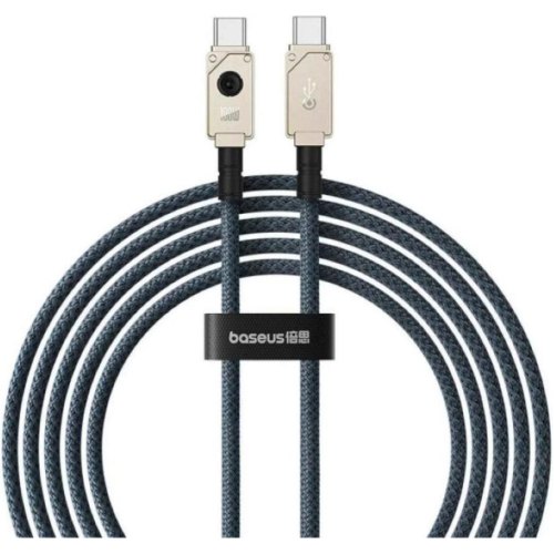 Кабель Baseus Unbreakable Series Fast Charging Data Cable, USB Type-C to USB Type-C, 100W, 2м, Stellar White (P10355800221-01)