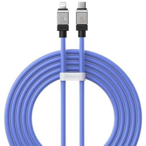 Кабель Baseus CoolPlay Series Fast Charging Cable, USB Type-C to Lightning, 20W, 2м, Blue (CAKW000103)