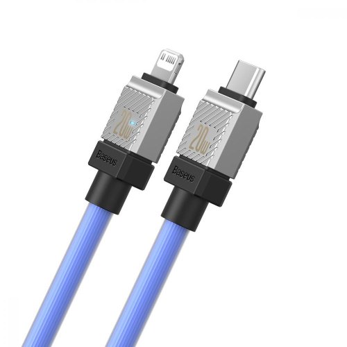 Кабель Baseus CoolPlay Series Fast Charging Cable, USB Type-C to Lightning, 20W, 2м, Blue (CAKW000103)