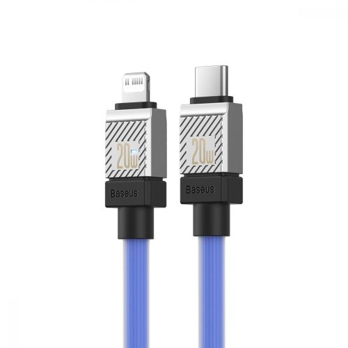 Кабель Baseus CoolPlay Series Fast Charging Cable, USB Type-C to Lightning, 20W, 2м, Blue (CAKW000103)