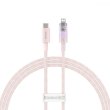 Кабель Baseus Explorer Series with Smart Temperature Control, USB Type-C to Lightning, 20W, 1м, Pink (CATS010204)