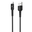 Кабель Hoco X30 Star, USB Type-A to Micro USB, Black (6957531091141)