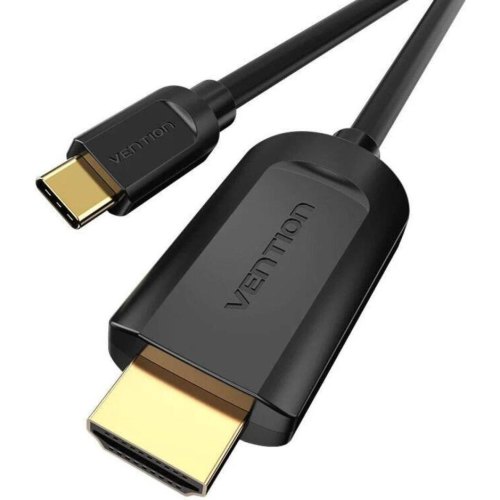 Кабель Vention, USB Type-C to HDMI 4K 30Hz, 1м, Black (CGUBF)