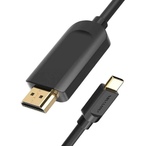 Кабель Vention, USB Type-C to HDMI 4K 30Hz, 1м, Black (CGUBF)