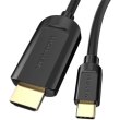 Кабель Vention, USB Type-C to HDMI 4K 30Hz, 1м, Black (CGUBF)