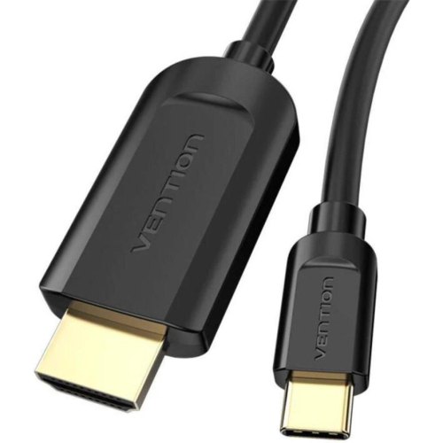 Кабель Vention, USB Type-C to HDMI 4K 30Hz, 1м, Black (CGUBF)