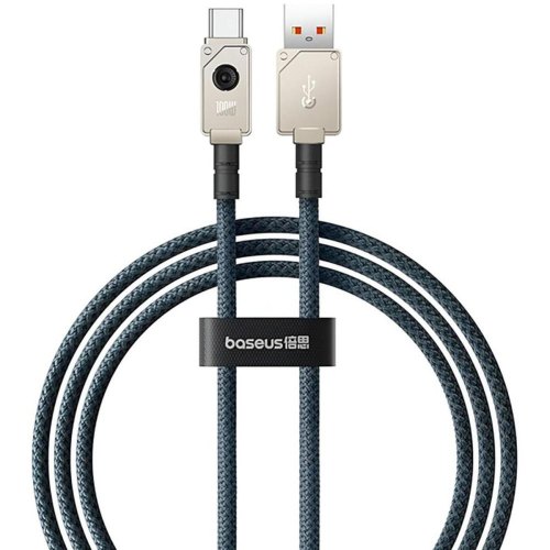 Кабель Baseus Unbreakable Series Fast Charging Data Cable, USB Type-A to USB Type-C, 100W, 1м, Stellar White (P10355801221-00)
