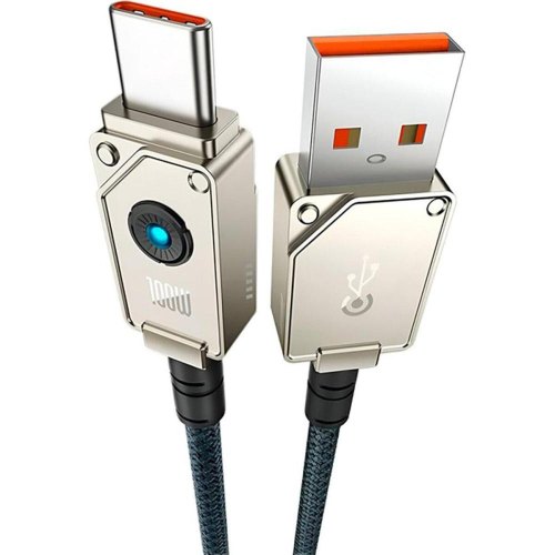 Кабель Baseus Unbreakable Series Fast Charging Data Cable, USB Type-A to USB Type-C, 100W, 1м, Stellar White (P10355801221-00)