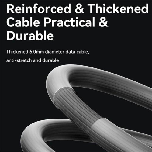 Кабель Usams US-SJ684, USB Type-C to USB Type-C, 100W, 1.2м, Orange (SJ684USB04)