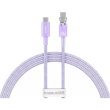 Кабель Baseus Explorer Series with Smart Temperature Control, USB Type-C to USB Type-C, 100W, 1м, Nebula Purple (P10319703511-00)