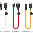 Кабель Hoco X21 Plus, USB Type-A to USB Type-C, 3A, 0.25м, Black/White (6931474712448)
