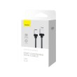 Кабель Baseus CoolPlay Series Fast Charging Cable, USB Type-A to Lightning, 2.4A, 1м, Black (CAKW000401)