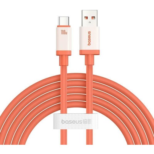 Кабель Baseus Series Fast Charging Data Cable, USB Type-A to USB Type-C, 100W, 1м, Canyon Coral (P10368801731-00)