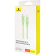 Кабель Baseus Habitat Series Fast Charging Cable, USB Type-C to USB Type-C, 100W, 1м, Natural Green (P10360202631-00)