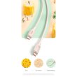 Кабель Baseus Habitat Series Fast Charging Cable, USB Type-C to USB Type-C, 100W, 1м, Natural Green (P10360202631-00)