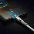 Кабель Baseus Glimmer Series Fast Charging Data Cable, USB Type-C to USB Type-C, 100W, 1м, White (CADH000702)