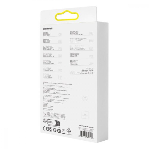 Кабель Baseus Explorer Series with Smart Temperature Control, USB Type-C to Lightning, 20W, 1м, Purple (CATS010205)