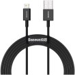 Кабель Baseus Superior Series, USB Type-A to Lightning, 2.4A, 2м, Black (CALYS-C01)