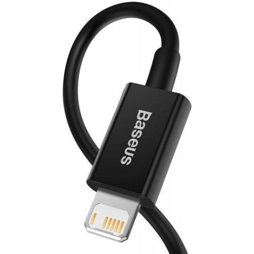 Кабель Baseus Superior Series, USB Type-A to Lightning, 2.4A, 2м, Black (CALYS-C01)