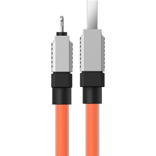 Кабель Baseus CoolPlay Series Fast Charging Cable, USB Type-A to Lightning, 2.4A, 2м, Orange (CAKW000507)