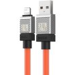 Кабель Baseus CoolPlay Series Fast Charging Cable, USB Type-A to Lightning, 2.4A, 2м, Orange (CAKW000507)