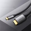 Кабель Ugreen MM142 USB Type-C to HDMI, 1.5м, Gray/Black (UGR-50570)