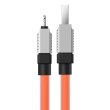 Кабель Baseus CoolPlay Series Fast Charging Cable, USB Type-A to Lightning, 2.4A, 1м, Orange (CAKW000407)
