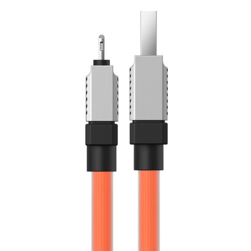 Кабель Baseus CoolPlay Series Fast Charging Cable, USB Type-A to Lightning, 2.4A, 1м, Orange (CAKW000407)