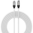Кабель Baseus CoolPlay Series Fast Charging Cable, USB Type-C to Lightning, 20W, 2м, White (CAKW000102)