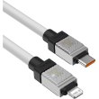 Кабель Baseus CoolPlay Series Fast Charging Cable, USB Type-C to Lightning, 20W, 2м, White (CAKW000102)