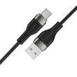 Кабель Acefact C11-04, USB Type-A to USB Type-C, 3A, 1.2м, Black (6974316280224)