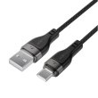 Кабель Acefact C11-04, USB Type-A to USB Type-C, 3A, 1.2м, Black (6974316280224)
