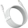 Кабель Baseus Simple Wisdom Data Cable Kit, USB Type-A to Lightning, PD 20W, 2PCS/Set, 1.5м, White (TZCATLZJ-02)