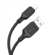 Кабель Hoco X90 Cool, USB Type-A to Lightning, Black (6931474788405)