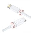 Кабель WUW X181, USB Type-C to Lightning, PD 20W, White (6972573332731)