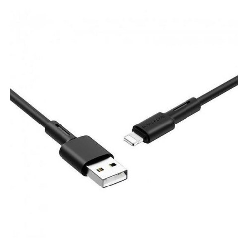 Кабель Borofone BX31, USB Type-A to Lightning, 2.4A, 1м, Black (BX31LB)