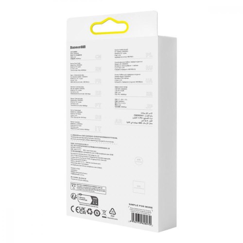 Кабель Baseus Explorer Series with Smart Temperature Control, USB Type-A to Lightning, 2.4A, 1м, Blue (CATS010003)