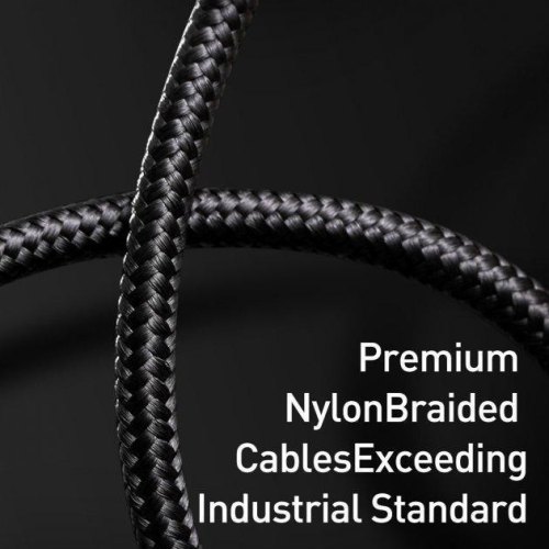 Кабель Baseus Display Fast Charging Data Cable, USB Type-A to USB Type-C, 66W, 1м, Black (CASX020001)