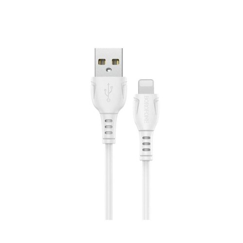 Кабель Borofone BX51, USB Type-A to Lightning, 2.4A, 1м, White (6931474743909)