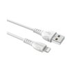 Кабель Borofone BX51, USB Type-A to Lightning, 2.4A, 1м, White (6931474743909)