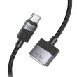 Кабель Hoco U141 Magnetic, USB Type-C to MagSafe 3, Black (6942007642088)