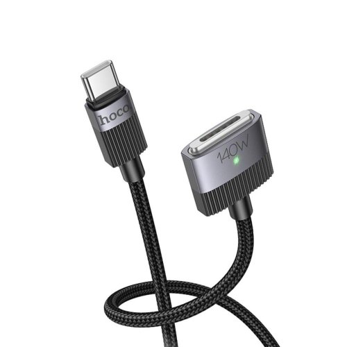 Кабель Hoco U141 Magnetic, USB Type-C to MagSafe 3, Black (6942007642088)