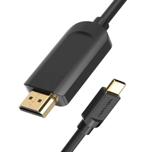 Кабель Vention, USB Type-C to HDMI 4K 30Hz, 1.5м, Black (CGUBG)