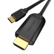 Кабель Vention, USB Type-C to HDMI 4K 30Hz, 1.5м, Black (CGUBG)