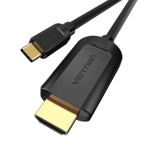 Кабель Vention, USB Type-C to HDMI 4K 30Hz, 1.5м, Black (CGUBG)