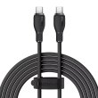 Кабель Baseus Pudding Series Fast Charging Cable, USB Type-C to USB Type-C, 100W, 1.2м, Cluster Black (P10355702111-00)