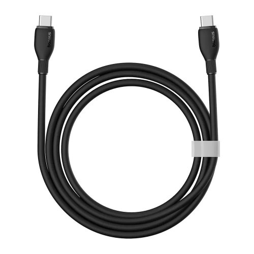 Кабель Baseus Pudding Series Fast Charging Cable, USB Type-C to USB Type-C, 100W, 1.2м, Cluster Black (P10355702111-00)